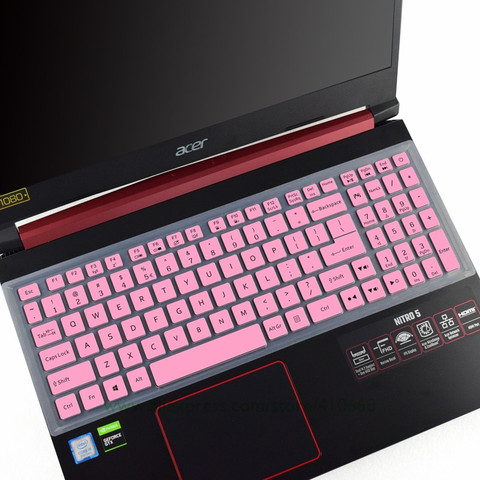 15,6 ''teclado del ordenador portátil cubierta de Protector de la piel para Acer Nitro 5 AN515-54-54W2 AN515-54-51M5 AN517-51-56YW Nitro 7 AN715-51 17,3'' ► Foto 1/4
