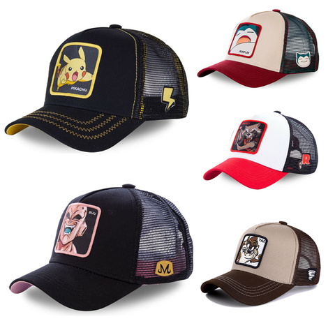 Taz-Gorra con Cierre trasero Gorra de béisbol de algodón Hombre y mujer, gorro de malla estilo Hip Hop para papá, camionero, envío directo ► Foto 1/4