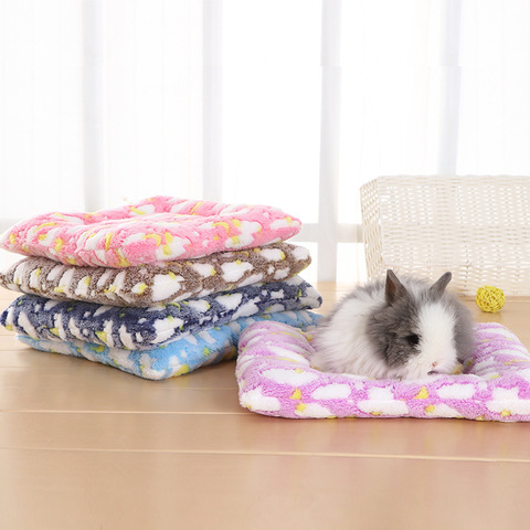 Cama de Animal PEQUEÑO de conejillo de indias para hámster, casa cálida para invierno, erizo de ardilla, cama para chinchillas, casa, nido, accesorios para hámster ► Foto 1/6