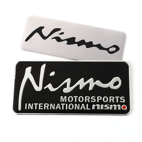 Calcomanía con emblema para coche Nissan, pegatina con Logo de Nissan Nismo, Almera, Tiida, Sunny, QASHQAI, MARCH, livaro, TEANA, Skyline, Juke, X-TRAI, Note ► Foto 1/6