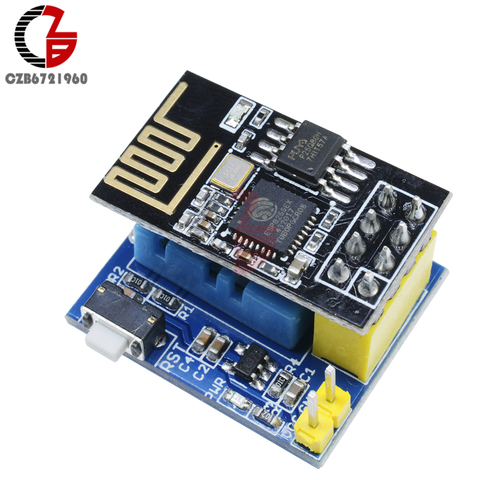 Termostato ESP-01S Wifi, controlador de humedad y temperatura, Sensor DHT11, adaptador WIFI, módulo de ESP-01S, ESP8266 ► Foto 1/1