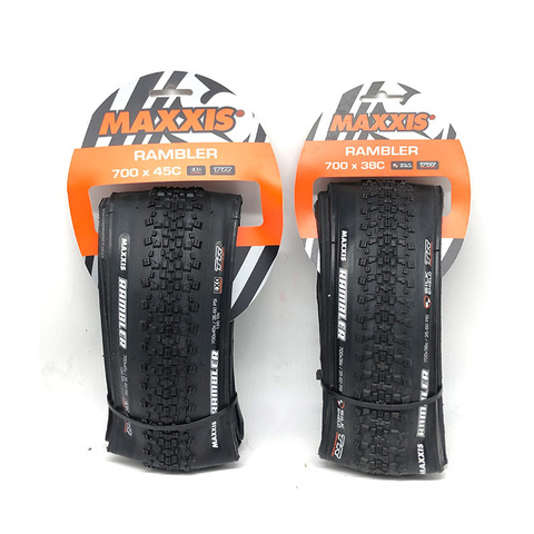 MAXXIS RAMBLER EXO TR 700 x 45C 700C 38C 45C ruedas para bicicleta de carretera, montaña, caballo, carretera, Cross Country, grava y Dirt Road ► Foto 1/6