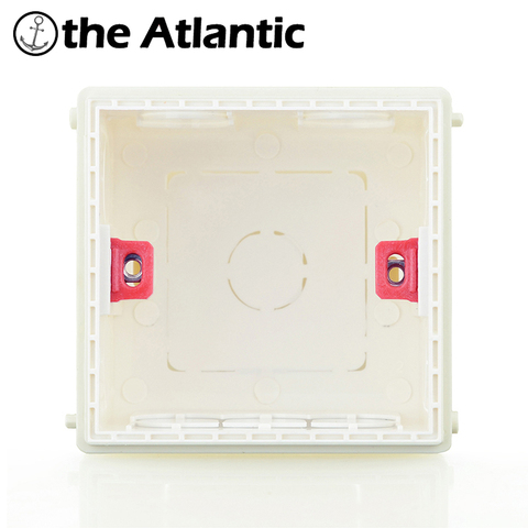 Caja de montaje de Cassette, caja de empalme oculta tipo 86, caja de montaje interno, Caja Blanca, roja y azul ► Foto 1/6