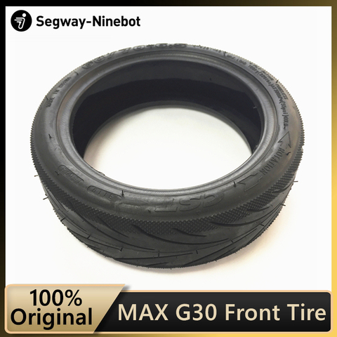 Accesorios de neumático delantero para patinete eléctrico inteligente Ninebot MAX G30, repuesto Original de rueda delantera ► Foto 1/6