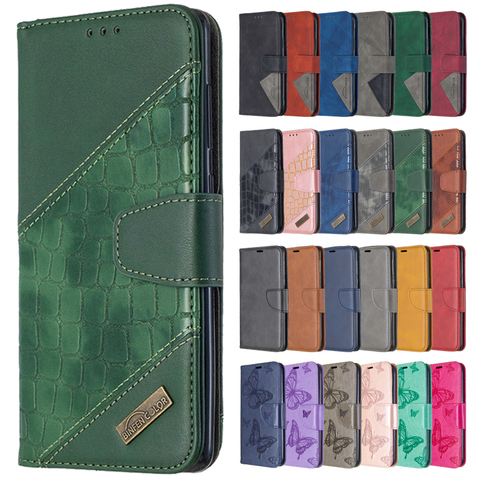 Cartera Flip caso para Xiaomi Redmi Nota 9 Pro Max 9S Note9S Note9Pro cubierta magnética de cuero protectora del teléfono bolsas ► Foto 1/6