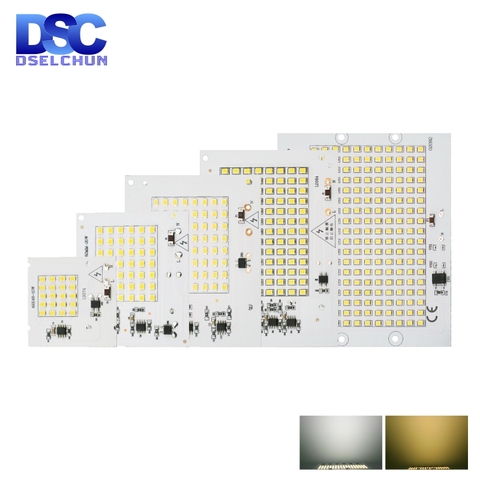 10W 20W 30W 50W 100W Chip LED SMD 2835 Luz de inundación de 220V AC -Lámpara de reflector Led de 240V DIY para foco de iluminación al aire libre ► Foto 1/6