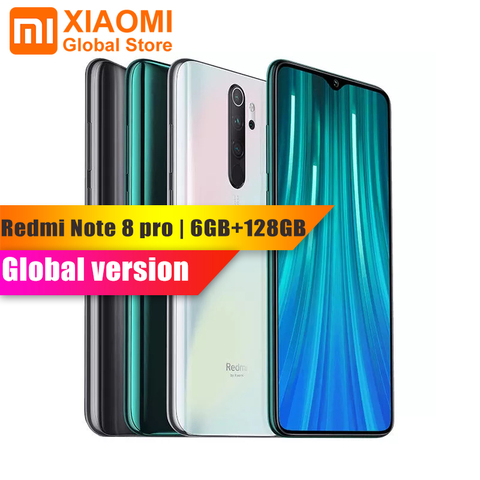 Xiaomi-Smartphone Note 8 Pro, versión Global, 6GB de RAM y 128GB de ROM, NFC, Helio G90T, carga rápida, 4500mAh, cámara de 64MP, teléfono inteligente ► Foto 1/6