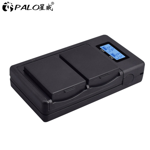 Cargador LP-E5 LP-E6 LP-E8 LP-E10 LP E5 E6 E8 E10 E12 E17 batería USB Dual smart charger para Canon cargadores de batería LP-E12 ► Foto 1/6