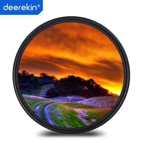 Deerekin ND16 sólido de densidad Neutral 1,2 filtro ND (4-) 37mm 43mm 46mm 40,5mm 49mm 52mm 55mm 58mm 62mm 67mm 72mm 77mm 82mm ► Foto 1/2