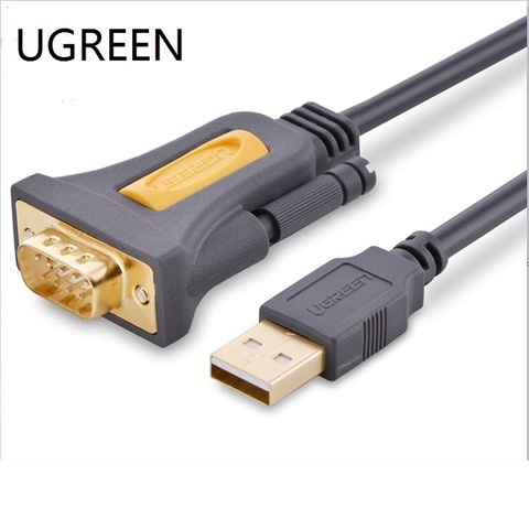 Ugreen-Adaptador de Cable USB a RS232 COM, puerto Serial DB9 Pin, PL2303, para Windows, salida USB, RS232 COM ► Foto 1/5