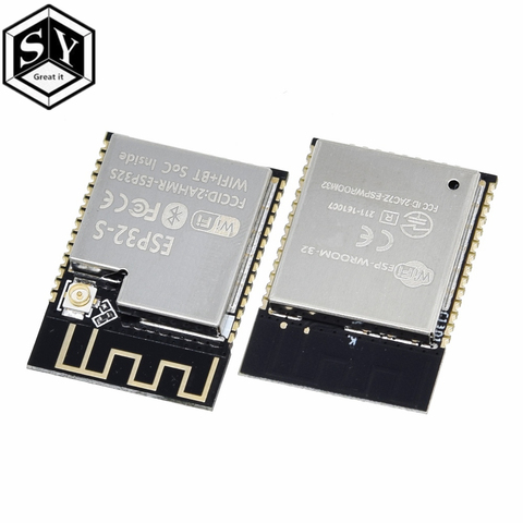 ESP32 ESP-32 módulo inalámbrico ESP32-S ESP-WROOM-32 ESP-32S con 32 Mbits PSRAM IPEX/antena de PCB con 4MB FLASH para arduino ► Foto 1/6