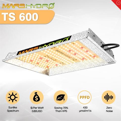 Mars Hydro-Luz LED de espectro completo, tablero de luces para crecimiento TS 600W, como el sol, HPS cuántico, ideal para crecer plantas hidropónicas de interior ► Foto 1/6