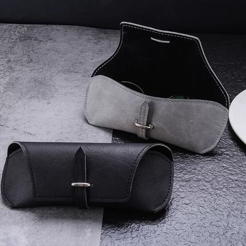 Estuche para gafas de sol de gran tamaño para hombre y mujer, Funda de cuero PU plegable, a la moda, gran oferta ► Foto 1/6
