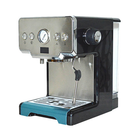 CRM3605-cafetera italiana de acero inoxidable, máquina de café espresso de 15bar, bomba semiautomática para el hogar, 220v, 1450W, 1 unidad ► Foto 1/6