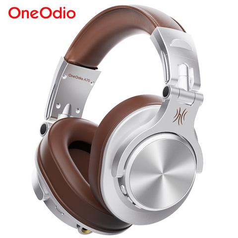 Oneodio fusión cable + auriculares inalámbricos con Bluetooth para teléfono micrófono oído estudio DJ auriculares profesional auriculares para grabación ► Foto 1/6