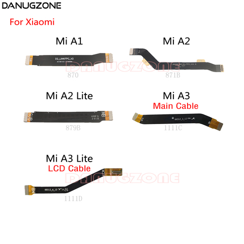 10 unids/lote para Xiaomi Mi A3 A2 Lite A1 pantalla LCD placa principal Cable de conexión placa base Cable flexible ► Foto 1/6
