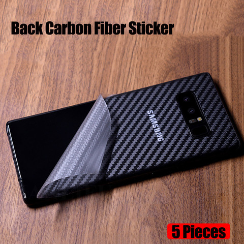 5 unids/lote 3D de fibra de carbono de protección de Protector de pantalla para Samsung Galaxy S21 Ultra Nota 10 Plus S20 más A51 A71 A50 película ► Foto 1/6