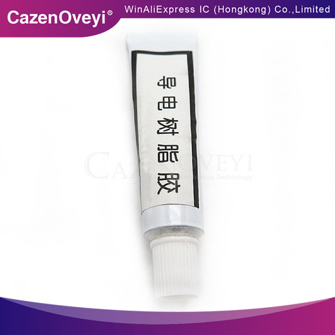Caucho conductivo reparación adhesivo conductor/reparación teléfono teclado control remoto y otros contactos en Stock ► Foto 1/1