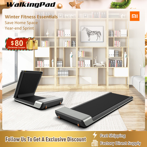 WalkingPad cinta de correr A1 inteligente plegable máquina de caminar deporte eléctrica cinta transportadora cuerpo formación Mi equipo de ejercicio ► Foto 1/6