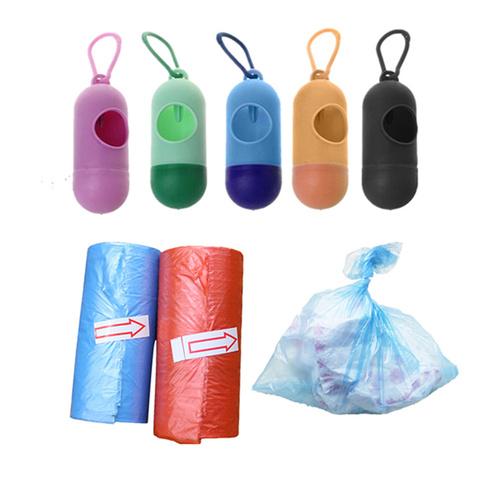 Bolsas pequeñas de plástico para pañales de bebé, bolsos para pañales, bolsas de basura, caja extraíble, 1/2/4 Uds. ► Foto 1/6