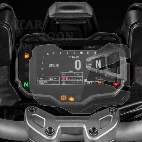 Pantalla de tablero de instrumentos de protección para DUCATI Multistrada 950, 1200, 1200S, 1260 S, 2015-2022, rasguño de motocicleta ► Foto 1/6