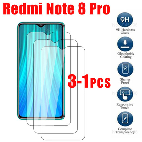 Protector de pantalla Note8pro para xiaomi redmi note 8 pro, cristal Protector para xaomi xiomi redmi not8pro note 8pro, cristal templado ► Foto 1/6