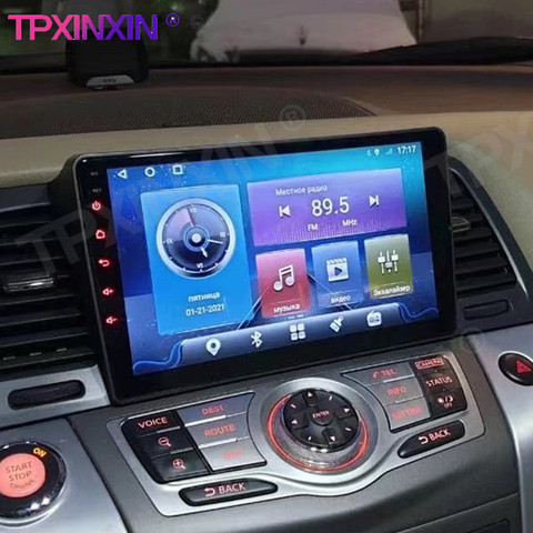 Reproductor Multimedia con Android 10 y navegación GPS para coche para Nissan, autorradio estéreo con grabadora, 6G, 128G, para Nissan Murano Z51 2010 ► Foto 1/6