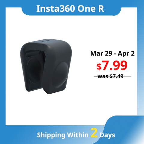 Insta360 ONE R-Tapa de lente, carcasa protectora de silicona, funda de lente, accesorios para Insta 360 One R ► Foto 1/6