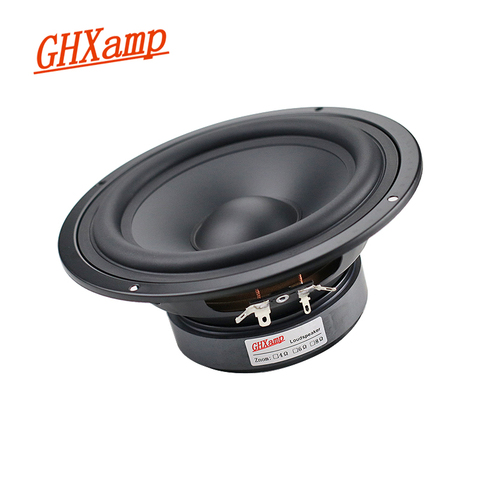 GHXAMP 6,5 pulgadas 178mm Woofer bajos altavoz de rango medio de las unidades de alta fidelidad de escritorio altavoz PA casa teatro altavoz 8ohm 130W 1 Uds ► Foto 1/6