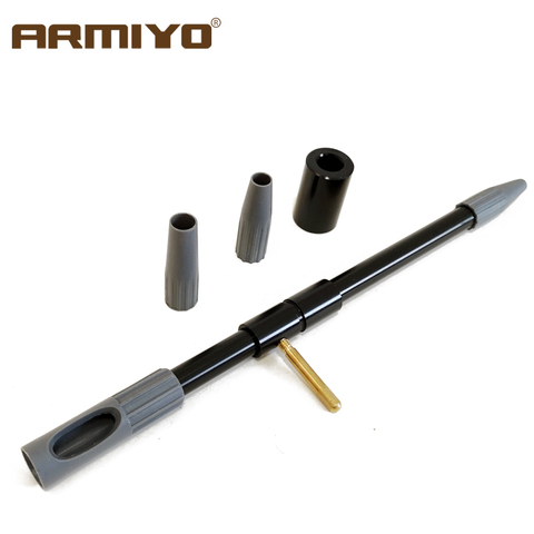 Armiyo .17Cal A. 30Cal, guía de calibre Universal para Rifle m4, pistola, barril, cepillo, limpiador, herramienta auxiliar, accesorios de caza ► Foto 1/3