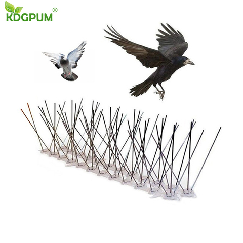 Gran venta de pinchos de plástico para aves y palomas de 6M Anti-pájaro para deshacernos de palomas y para ahuyentar aves Control de plagas ► Foto 1/6