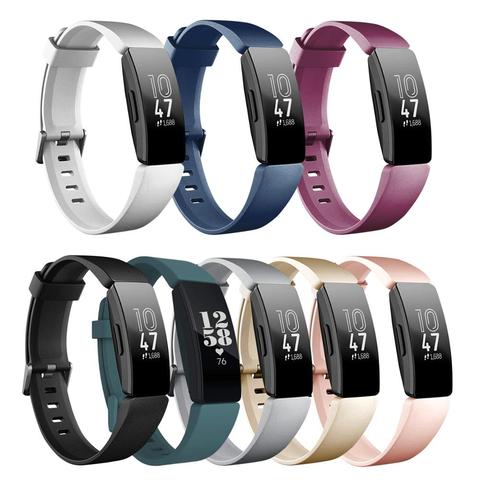 Correa de reloj para Fitbit Inspire hr Bandje, repuesto de correa de muñeca para pulsera Fitbit Inspire, tamaño pequeño y grande ► Foto 1/6