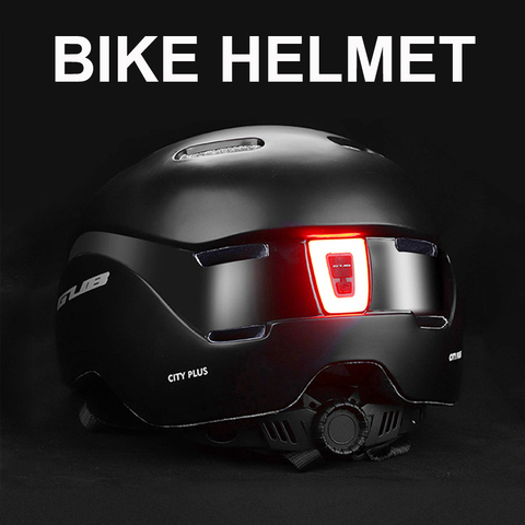 NEWBOLER Casco de bicicleta con luz LED casco de bicicleta de ciudad para hombres y mujeres casco de bicicleta para adultos recargable casco de bicicleta de carretera MTB cuesta abajo ► Foto 1/6