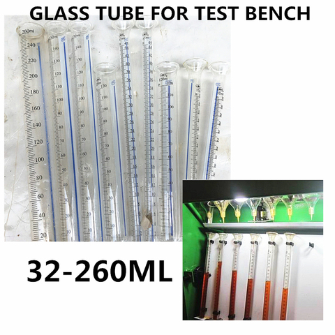 Cilindro de medición de vidrio para bomba de inyección diésel, banco de prueba, Common Rail, 32-260ml ► Foto 1/6