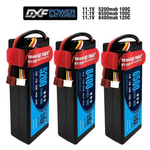 Uds DXF batería Lipo 3S 11,1 V 5200mah 6500mah 8400mah 100C 120CHardcase para Traxxas RC coche camión barco avión estilo FPV Quadcopter ► Foto 1/6