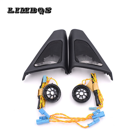 Fundas de tweeter de alta calidad para altavoces de la serie BMW f10 f11 5, altavoz de trompeta con cabeza de agudos, material ABS, ajuste original del modelo ► Foto 1/6