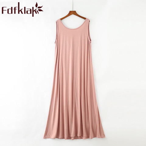 Fdfklak-camisones de verano para mujer, Sexy ropa de dormir, de talla grande L XL XXL, novedad de verano ► Foto 1/6