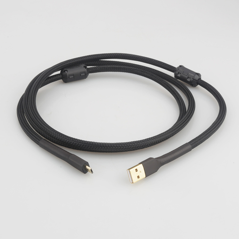 Cable usb USB OTG de alta fidelidad, amplificador chapado en oro, doble anillo magnético, DAC, A micro USB ► Foto 1/6