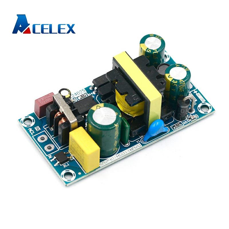 Módulo del interruptor de la fuente de alimentación 12V 2A 24W, AC-DC, circuito desnudo, placa de 100-265V a 12V 2A para reemplazar/reparar 24V 1a ► Foto 1/5