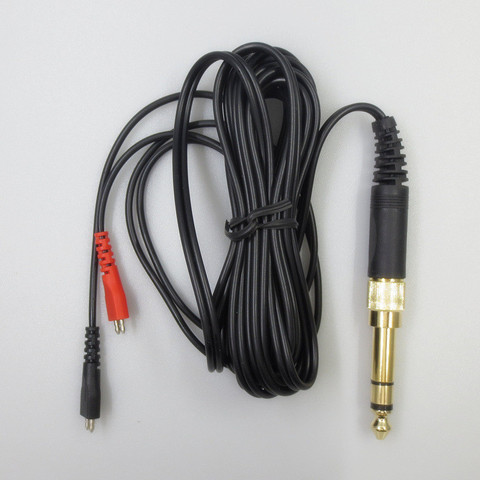 6,35mm Cable de reemplazo para Sennheiser HD25 HD560 HD540 HD480 HD430 414 HD250 HD 425, HD 430 HD 440 II 530 HD 3,5mm para auriculares ► Foto 1/6