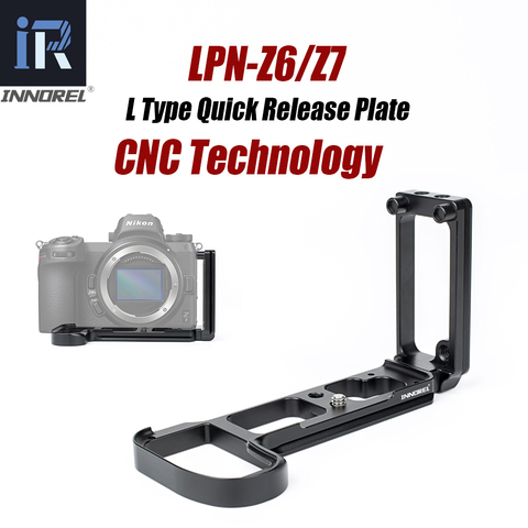 INNOREL-placa de soporte de liberación rápida LPN-Z6/Z7 L, empuñadura de mano para Nikon Z6/Z7, cabezal de trípode de cámara para disparo Vertical o Horizontal ► Foto 1/6