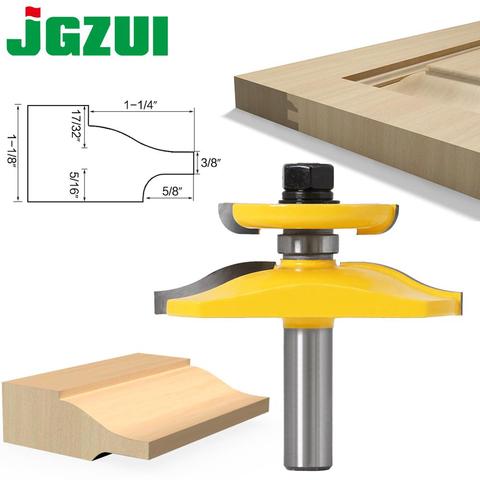 Broca enrutadora de Ogee con Panel elevado de 12mm y 1/2 pulgadas, cortador de espiga para carpintería, herramientas eléctricas, 1 ud. ► Foto 1/6