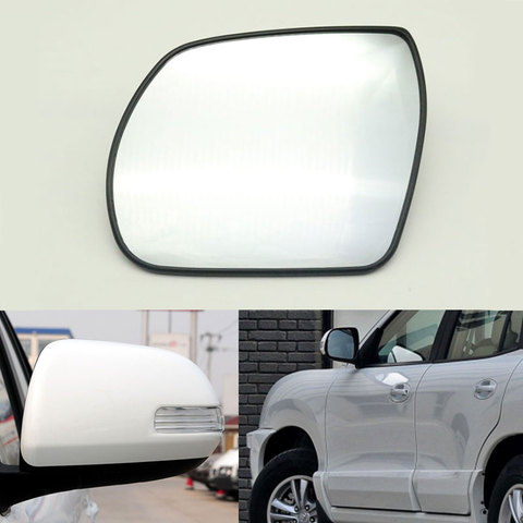 Auto exterior de visión trasera lado Puerta de espejo de vidrio para Hyundai Santa Fe 2009-2012 para Veracruz con calefacción para lámpara de espejo de tipo ► Foto 1/1