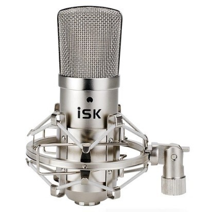 Promoción nuevo original ISK BM-800 grabación profesional micrófono de condensador para estudio y radiodifusión sin funda de transporte ► Foto 1/6
