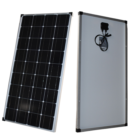 Panel Solar 100w 200w 18V 12V 24V peso ligero templado Panel Solar células monocristalinas cargador de batería Solar ► Foto 1/6
