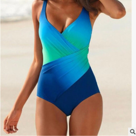 Traje de baño Bikini traje de baño Sexy para mujer bohemio traje de baño acolchado traje de baño brasileño traje de baño de verano para mujer ► Foto 1/1