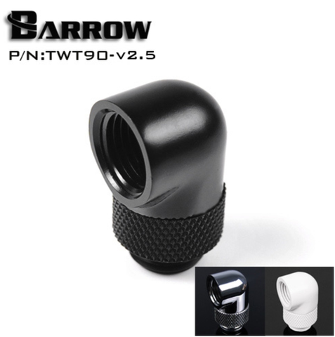 Barrow TWT90-v2.5, G1 / 4 rosca accesorios rotativos de 90 grados, gran oferta estacional, uno de los racor de agua más prácticos de refrigeración ► Foto 1/6