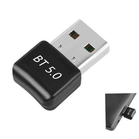 Adaptador inalámbrico USB Bluetooth 5,0, Dongle, receptor de sonido de música, transmisor Bluetooth para PC, Win 10 ► Foto 1/6