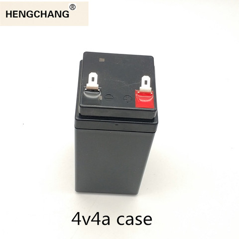 Caja de plástico de 4V 4Ah, reemplazo de baterías de plomo y ácido con batería de litio, caja de almacenamiento 18650 ► Foto 1/6