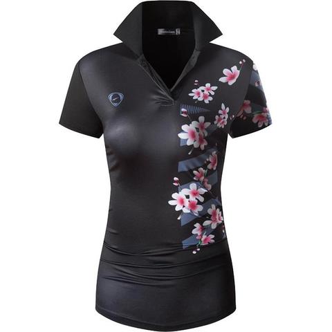 Jeansian-Camiseta de manga corta para mujer, ropa informal de diseñador, Golf, tenis, bádminton, SWT290 ► Foto 1/4